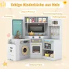 COSTWAY Kinderküche, Eck-Spielküche mit Kochzubehör, Spüle, Produktbild-Vorschau 4