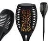 Lampa lampka ogrodowa solarna pochodnia LED wbijana efekt Podgląd zdjęcia produktu 3