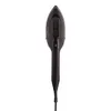 A black electric iron on a white background. Podgląd zdjęcia produktu