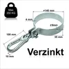 PRIOstahl Schaukelschelle mit Karabiner Ø 140mm x 1 Schelle Produktbild-Vorschau 3