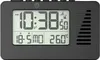 A digital alarm clock displaying the time, date, and temperature. Produktbild-Vorschau