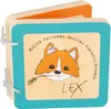Babybuch Holzbuch Lex Kontraste  Holz Babyspielzeug Produktbild-Vorschau 3