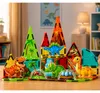 Magnetische constructieblokken Dinosaurussen Vulkaan Productafbeelding-voorbeeld 3