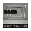 LED Deckenleuchte dimmbar 28W 3000 lm 3000 K 48x48 cm Nico Produktbild-Vorschau 6