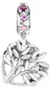 PANDORA Charm-Anhänger Familienstammbaum Herz Silber Rosa Produktbild-Vorschau 10