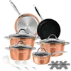 Topfset, HOMELUX Topfset Induktion 15-teilig, Töpfe mit Produktbild-Vorschau 1