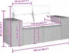 Garten-Sofa-Set 10 pcs Schwarz Poly-Rattan Produktbild-Vorschau 11