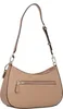 A beige GUESS handbag is shown from the back. Produktbild-Vorschau