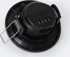 The back of a black radar motion sensor with a 360° built-in design, featuring spring-loaded clips and a terminal block for wiring. Produktbild-Vorschau
