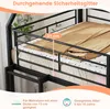 Letto a soppalco COSTWAY 90x200cm con scivolo, scala e Anteprima dell’immagine prodotto 7