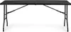 Table traiteur 180 cm, pliable en valise, noire, ModernHome Voir les images du produit 2