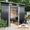 GARDEBRUK Abri de jardin métal L anthracite Voir les images du produit 5