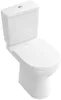 Villeroy & Boch O.Novo Duobloccombombinatie mit Sitz Weiß Produktbild-Vorschau 1