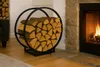 Kaminholzständer Ø52 cm rund – Holzkorb Kaminholzregal Produktbild-Vorschau 3