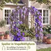 KOMFOTTEU, Gazebo in metallo a forma di rosa, arco per rose Anteprima dell’immagine prodotto 5