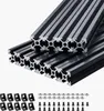 SucceBuy 10er Set Aluprofil 1200mm Nutenprofil 2020 Produktbild-Vorschau 1