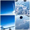 Bilder auf glas - Flugzeug himmel wolken flug - 30x30cm - Produktbild-Vorschau 8