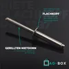 AG-BOX Blindnieten 4,8x6 mm mit Flachkopf DIN 7337 Produktbild-Vorschau 3