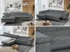 Ecksofa Sofa Grau, Wohnlandschaft L-Form mit Schlaffunktion Produktbild-Vorschau 2