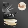 An exploded view of an ergonomic office chair, highlighting its features and materials. Anteprima dell’immagine prodotto