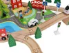 Kruzzel Wooden Railway - batteriebetriebener Zug Produktbild-Vorschau 25
