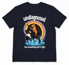 Camiseta para hombre, color azul marino, con el texto Vista previa de la imagen del producto 2