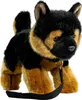 A plush toy German Shepherd puppy with a leash. Produktbild-Vorschau