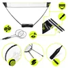 Badminton Set mobil mit Netz, 2 Schläger, Koffer - Stahl, Produktbild-Vorschau 6