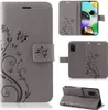 Handy Tasche für Samsung Hülle Handyhülle Blumen Flip Cover Produktbild-Vorschau 1