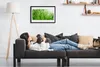 Bild 60x40 MDF-Rahmen Wandkunst Nature Grass Drops Produktbild-Vorschau 3