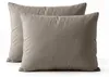 Primaviera Deluxe Lazy Kussensloop Percale 2Pack Taupe Productafbeelding-voorbeeld 1