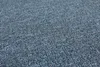 Nahaufnahme eines flachen Kurzflor-Teppichs in blau.
 Produktbild-Vorschau