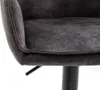 Barhocker OTTAWA BAR Barstuhl mit Armlehnen Velour Optik Produktbild-Vorschau 3