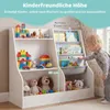 Regał na książki dla dzieci COSTWAY, regał dziecięcy z 2 Podgląd zdjęcia produktu 7
