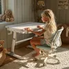 Ergonomiczne biurko dziecięce z regulacją wysokości i Podgląd zdjęcia produktu 7