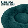 IvoQ Cama Donut para Perros 100 cm - Cojín Mullido para Vista previa de la imagen del producto 4