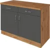 Küchenschrank Sorrella 100cm 2 Türen und 2 Schubladen - Produktbild-Vorschau 1