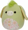 A plush toy donkey with a floral pattern on its belly. Produktbild-Vorschau