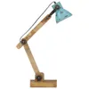 vidaXL Schreibtischlampe 25 W Blau 23x18x96 cm E27 Produktbild-Vorschau 3