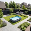 VirtuFit Rechteckiger Pool – 300 x 210 x 66 cm – Anthrazit Produktbild-Vorschau 6
