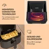 Klarstein Heißluftfritteuse, Sparsamer Airfryer, Fritteuse, Produktbild-Vorschau 5