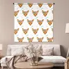 MuchoWow® Wandteppich Wandbehang Hirsche - Blumen - Blätter Produktbild-Vorschau 5
