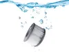 A spa filter cartridge is submerged in water, with bubbles rising around it. Produktbild-Vorschau