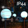 LUMILED 4 Stück Solar Gartenleuchte Solarlampe Solarkugeln Produktbild-Vorschau 12