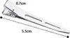 45 Stück Haarspangen Silber Haarclips 5,5 cm Haarklemmen Produktbild-Vorschau 3