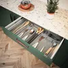 Sossai® Besteckeinsatz für Schubladen 80cm | 73 x 43 cm | Produktbild-Vorschau 2