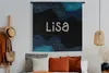 MuchoWow® Wandteppich Wandbehang Lisa - Pastell - Mädchen Produktbild-Vorschau 4