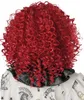 Clown-Perücke für Damen für Halloween und Karneval rot - Produktbild-Vorschau 3