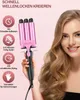 Lockenstab 3 Fässer Beach Waves Welleneisen für Haare, 25mm Produktbild-Vorschau 6