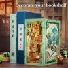 Cutebee, DIY Booknook, Panda Bookshop, DY02B, 18x11x23cm Anteprima dell’immagine prodotto